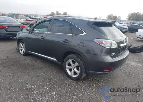 2010 Lexus Rx 350 z USA, uszkodzony, nr VIN 2T2BK1BA3AC029090